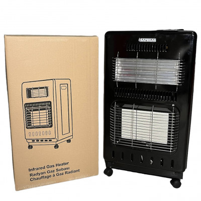 Газовий обігрівач 2 в 1 газ та електро (4200W + 1200W) SafeGas Газовий обігрівач 2 в 1 газ та електро (4200W + 1200W) SafeGas