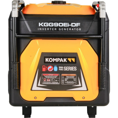 Инверторный газово-бензиновый генератор Kompak KGG90Ei-DF 8.1/8.9 кВт