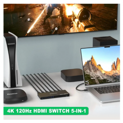 HDMI свитч Voltronic YT-S HDMI4k*2k-3D, 5×1