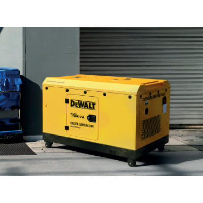 1-фазний портативний дизельний генератор DeWALT DXDS16KS1EU