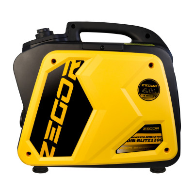 Інверторний бензиновий генератор закритого типу 2.2 кВт Zegor DIN-BLITZ2200