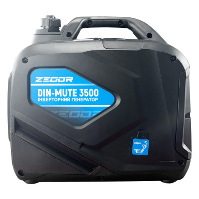 Інверторний бензиновий генератор закритого типу 3,5 кВт Zegor DIN-MUTE3500