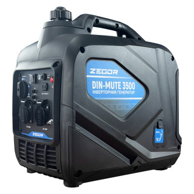 Інверторний бензиновий генератор закритого типу 3,5 кВт Zegor DIN-MUTE3500