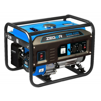 Бензиновий генератор 3 кВт Zegor DMM-3000