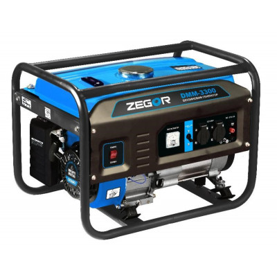 Бензиновий генератор 3.3 кВт Zegor DMM-3300