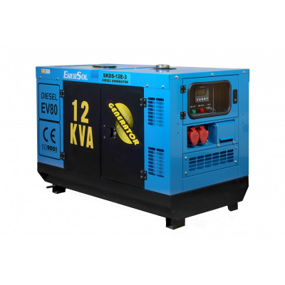 Дизельний генератор EnerSol SKDS-12E-3В Дизельний генератор EnerSol SKDS-12E-3В