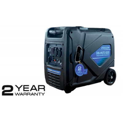 Інверторний бензиновий генератор закритого типу 6 кВт Zegor DIN-MUTE6000