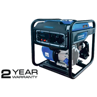 Інверторний бензиновий генератор відкритого типу 4.5 кВт Zegor DIN-OPEN4500