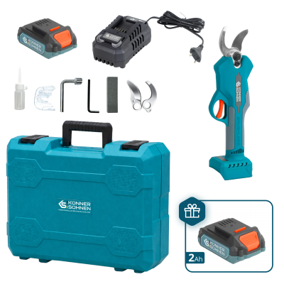 Акумуляторний секатор KS CPS20V-32 Case PLUS