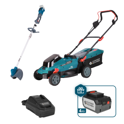 Акційний набір для догляду за газоном KS 33LM-BCT20V-SET