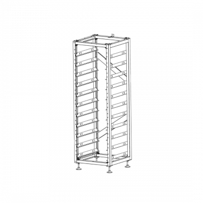 Стандартная стойка (10 шт.) BOS-A-RACK-11 Deye