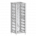 Стандартная стойка 19 дюймов, (8 шт.) 3U-LRACK Deye