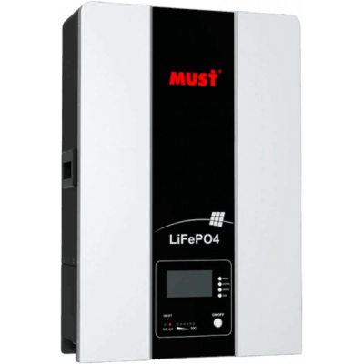 Аккумуляторная батарея LP16-48100 Must (LiFePO4 51,2V 100Ah 5,12kWh)