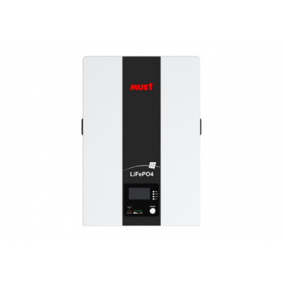 Аккумуляторная батарея LP16-48100 Must (LiFePO4 51,2V 100Ah 5,12kWh)