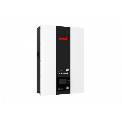 Аккумуляторная батарея LP16-48100 Must (LiFePO4 51,2V 100Ah 5,12kWh)