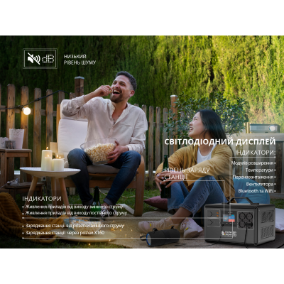 Портативна зарядна станція KS 2400PS Портативна зарядна станція KS 2400PS