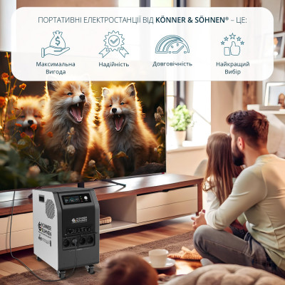 Портативна електростанція KS 3000PS Портативна електростанція KS 3000PS