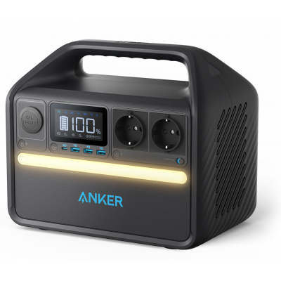 Зарядна станція ANKER 535 PowerHouse - 512Wh/AC 500W/60W 1xPD/3xUSB/1xCar/MPPT (SN AZVVCL0C52200368)