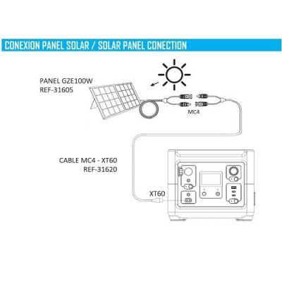 Зарядна станція GENERGY ZERO GZE-0303 288 Вт/год Зарядна станція GENERGY ZERO GZE-0303 288 Вт/год