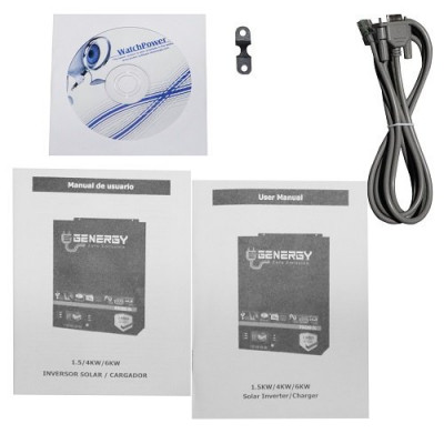 Інвертор перетворювач напруги GENERGY IFR4000-24 24-220 В 4 кВт Інвертор перетворювач напруги GENERGY IFR4000-24 24-220 В 4 кВт