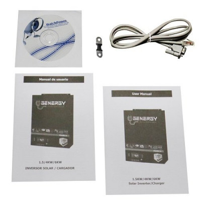 Інвертор перетворювач напруги GENERGY IFR6000-48 48-220В 6 кВт Інвертор перетворювач напруги GENERGY IFR6000-48 48-220В 6 кВт