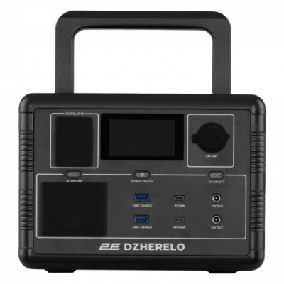 Портативна електростанція 2Е Dzherelo, 600 Вт, 560 Вт/год, швидка зарядка (2E-PPS06056)