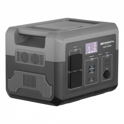 Портативна електростанція 2Е Snagha PRO, 1200 Вт, 1024 Вт/год, WiFi/BT, швидка зарядка (2E-PPS1210-PRO)