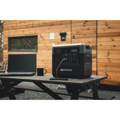 Портативна електростанція 2Е Syayvo 2400 Вт, 2560 Вт/год, WiFi/BT, паралельне підключення, швидка зарядка (2E-PPS24256) Портативна електростанція 2Е Syayvo 2400 Вт, 2560 Вт/год, WiFi/BT, паралельне підключення, швидка зарядка (2E-PPS24256)