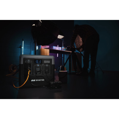 Портативна електростанція 2Е Syayvo 2400 Вт, 2560 Вт/год, WiFi/BT, паралельне підключення, швидка зарядка (2E-PPS24256) Портативна електростанція 2Е Syayvo 2400 Вт, 2560 Вт/год, WiFi/BT, паралельне підключення, швидка зарядка (2E-PPS24256)