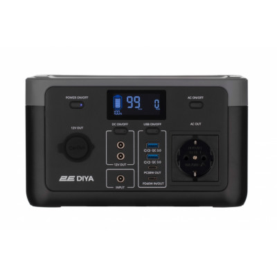 Портативна електростанція 2Е Diya, 300 Вт, 320 Вт/год, швидка зарядка (2E-PPS03032)