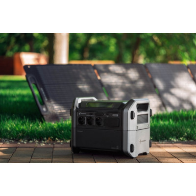 Комплект Портативна електростанція Segway CUBE 1000, 2584 Вт заг (R-Drive 4400 Вт), 1024 Вт/год, IPX3, BT, розширення ємності, швидка зарядка + портативна сонячна Комплект Портативна електростанція Segway CUBE 1000, 2584 Вт заг (R-Drive 4400 Вт), 1024 Вт/год, IPX3, BT, розширення ємності, швидка зарядка + портативна сонячна