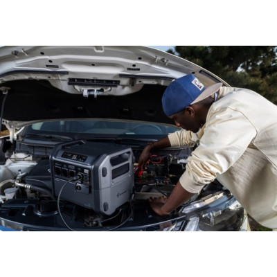 Комплект Портативна електростанція Segway CUBE 1000, 2584 Вт заг (R-Drive 4400 Вт), 1024 Вт/год, IPX3, BT, розширення ємності, швидка зарядка + портативна сонячна Комплект Портативна електростанція Segway CUBE 1000, 2584 Вт заг (R-Drive 4400 Вт), 1024 Вт/год, IPX3, BT, розширення ємності, швидка зарядка + портативна сонячна