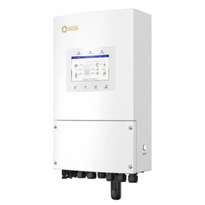 Гібридний інвертор однофазний Solis S6 6кВт, 2xMPPT, DC, для LV Batteries (S6-EH1P6K-L-PLUS)