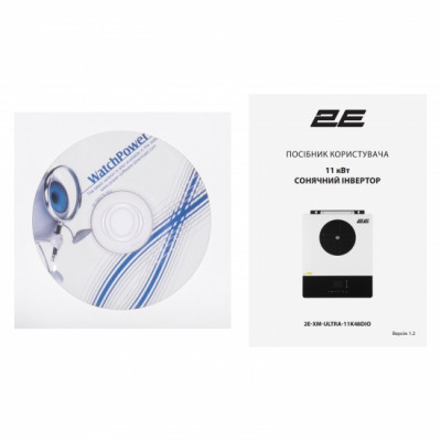 Інвертор сонячний автономний 2E XM ULTRA 11000VA/11000W, 48V, 2 MPPT, 2xTerminal in/out (2E-XM-ULTRA-11K48DIO)