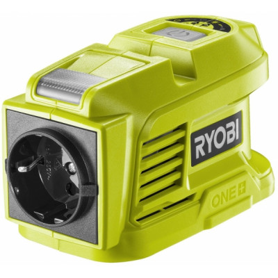 Інвертор напруги акумуляторний Ryobi ONE+ RY18BI150A-0 18В 150/300Вт розетка 1х220В рознім 2хUSB 0.3кг без АКБ та ЗП (5133004895) Інвертор напруги акумуляторний Ryobi ONE+ RY18BI150A-0 18В 150/300Вт розетка 1х220В рознім 2хUSB 0.3кг без АКБ та ЗП (5133004895)