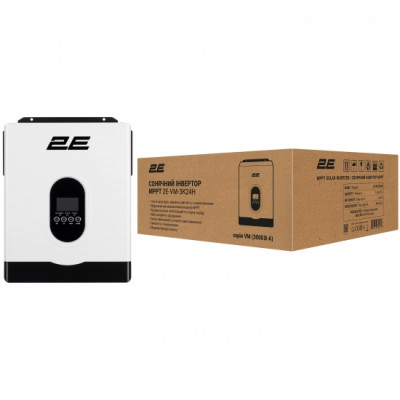Інвертор сонячний автономний 2E VM-3K24H 3000VA/2700W, 24V, Hi-Voltage MPPT (2E-VM-3K24H) Інвертор сонячний автономний 2E VM-3K24H 3000VA/2700W, 24V, Hi-Voltage MPPT (2E-VM-3K24H)