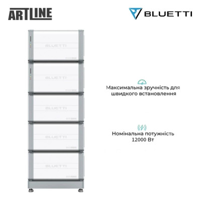 Система зберігання енергії Bluetti 2xEP600+3xB500 12000W 14880Wh (2xEP600+3xB500)