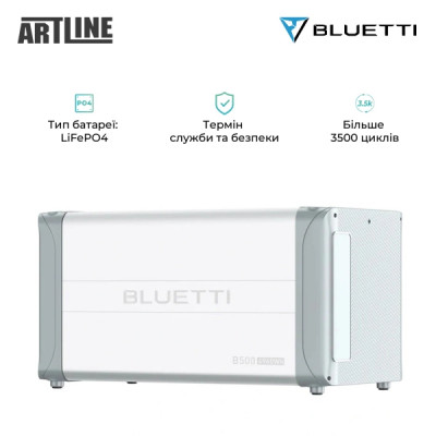 Система зберігання енергії Bluetti 2xEP600+3xB500 12000W 14880Wh (2xEP600+3xB500)