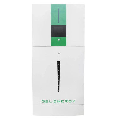 Система зберігання енергії GSL HESS 5kW 200Ah 10.24kWh LiFePO4 2 MPPT 220V Однофазний (HESS5.5kW10kWh)