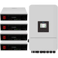 Система зберігання енергії Solarverse SUN-14K-SG05LP3-EU-4DY20.48K-LFP-W 14kW 20.48kWh 4BAT LiFePO4 6000 циклів