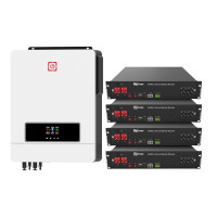 Система зберігання енергії HWS MAX10.2K-LDY9.6K1-LFP 10.2kW 9.6kWh 4BAT LiFePO4 6000 циклів