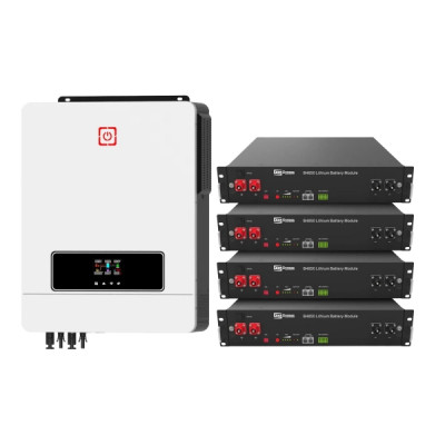 Система зберігання енергії Rayssa MAX8.2K-LDY9.6K1-LFP 8.2kW 9.6kWh 4BAT LiFePO4 6000 циклів