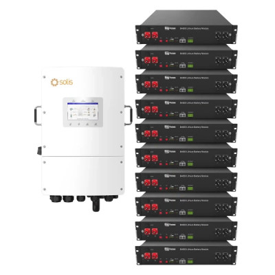 Система зберігання енергії Solis S6-EH3P15K-L-LDY24K1-LFP 15kW 24kWh 10BAT LiFePO4 6000 циклів