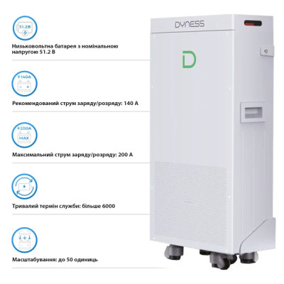Акумуляторний модуль Dyness Powerbrick 51.2V 280Ah 14.4kWh LiFePo4 (Powerbrick)