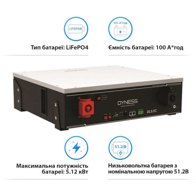 Акумуляторна батарея Dyness DL5.0C 51.2V 100Ah LiFePO4