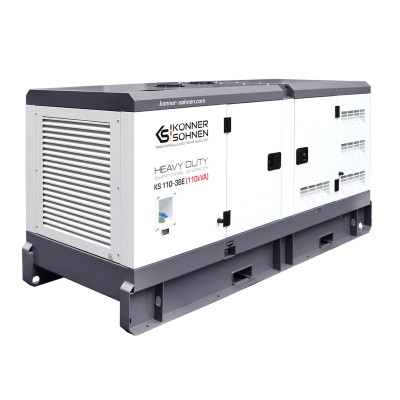 Дизельная трехфазная электростанция KS 110-3BE Дизельная трехфазная электростанция KS 110-3BE