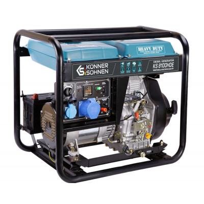 Дизельный генератор Könner & Söhnen KS 8100HDE (EURO V) Дизельный генератор Könner & Söhnen KS 8100HDE (EURO V)