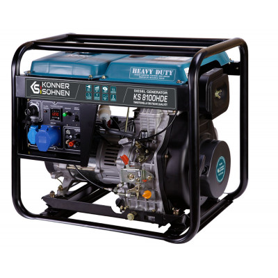 Дизельный генератор Könner & Söhnen KS 8100HDE (EURO V) Дизельный генератор Könner & Söhnen KS 8100HDE (EURO V)