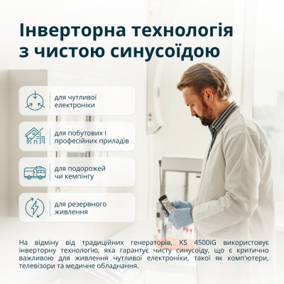 Генератор инверторный KS 4500iG Генератор инверторный KS 4500iG