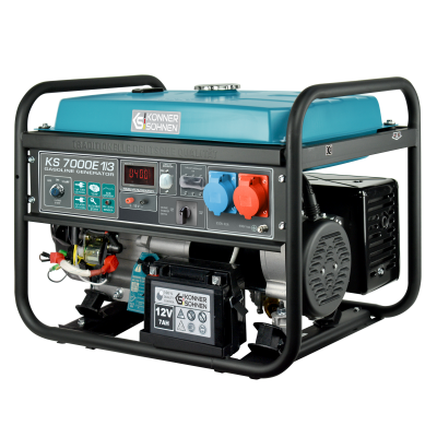 Бензиновый генератор "Könner & Söhnen" KS 7000E 1/3 Бензиновый генератор "Könner & Söhnen" KS 7000E 1/3